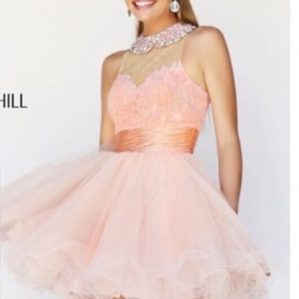 Sherri Hill *BLUSH 8 homecoming pageant prom dress